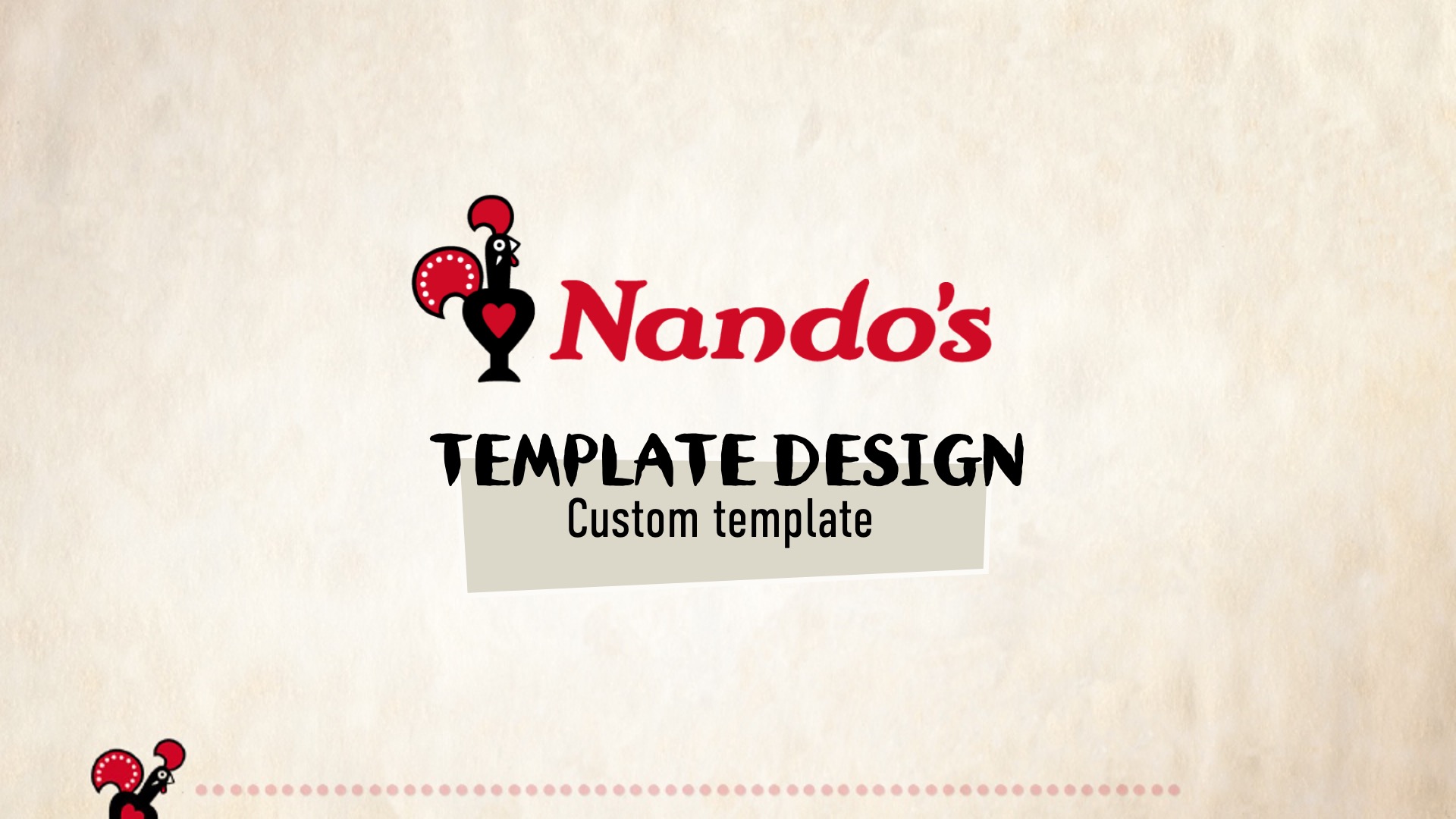 Nando’s pitch deck